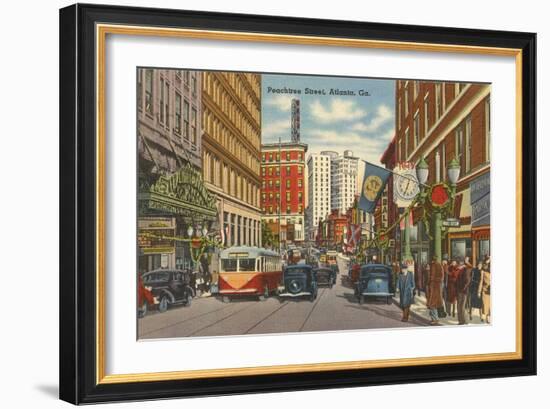 Peachtree Street, Atlanta, Georgia-null-Framed Art Print