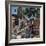 "Peachtree Street," June 25, 1960-John Falter-Framed Giclee Print