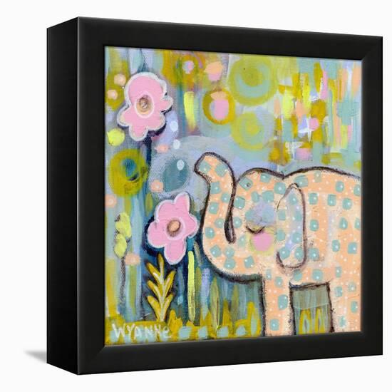 Peachy Keen-Wyanne-Framed Premier Image Canvas