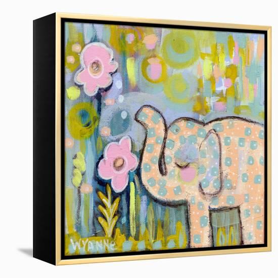 Peachy Keen-Wyanne-Framed Premier Image Canvas