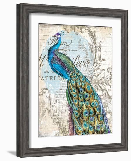 Peacock 1-Ophelia & Co^-Framed Art Print