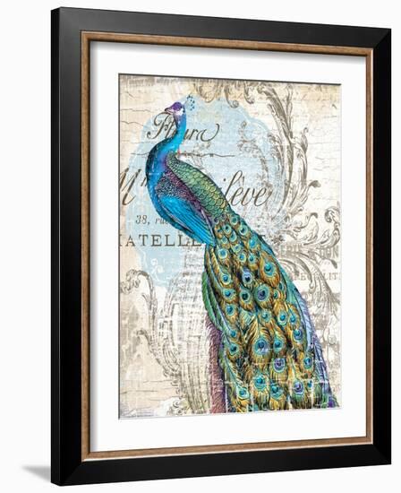 Peacock 1-Ophelia & Co^-Framed Art Print