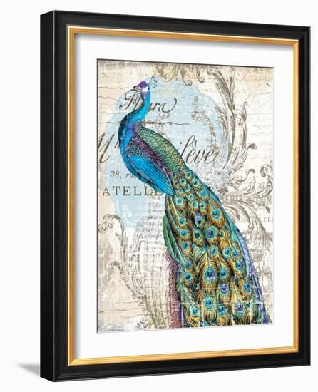 Peacock 1-Ophelia & Co^-Framed Art Print