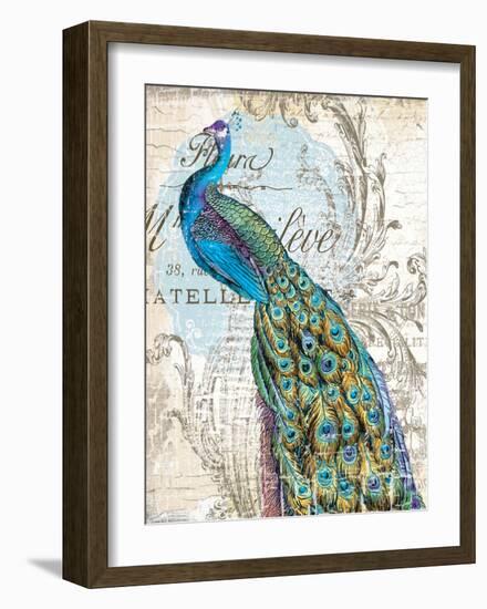 Peacock 1-Ophelia & Co^-Framed Art Print