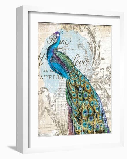 Peacock 1-Ophelia & Co^-Framed Art Print