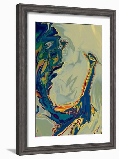 Peacock 2-Rabi Khan-Framed Art Print