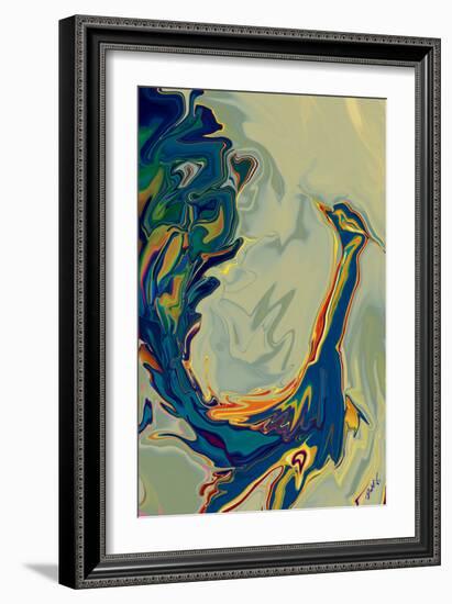 Peacock 2-Rabi Khan-Framed Art Print