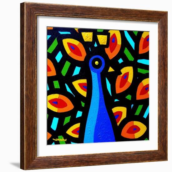 Peacock 3-John Nolan-Framed Giclee Print