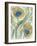 Peacock Abstract II-Samuel Dixon-Framed Art Print