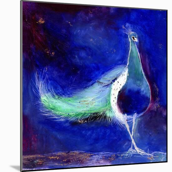 Peacock Blue, 2013-Nancy Moniz-Mounted Giclee Print