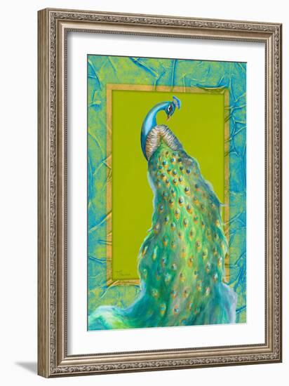 Peacock Daze I-Tiffany Hakimipour-Framed Art Print