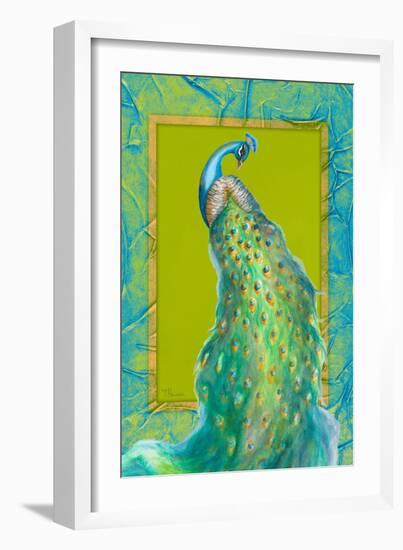 Peacock Daze I-Tiffany Hakimipour-Framed Art Print