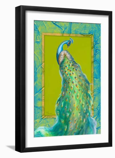 Peacock Daze II-Tiffany Hakimipour-Framed Art Print