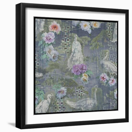 Peacock Dreams-Bill Jackson-Framed Giclee Print