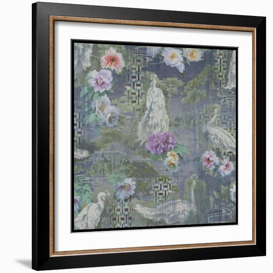 Peacock Dreams-Bill Jackson-Framed Giclee Print