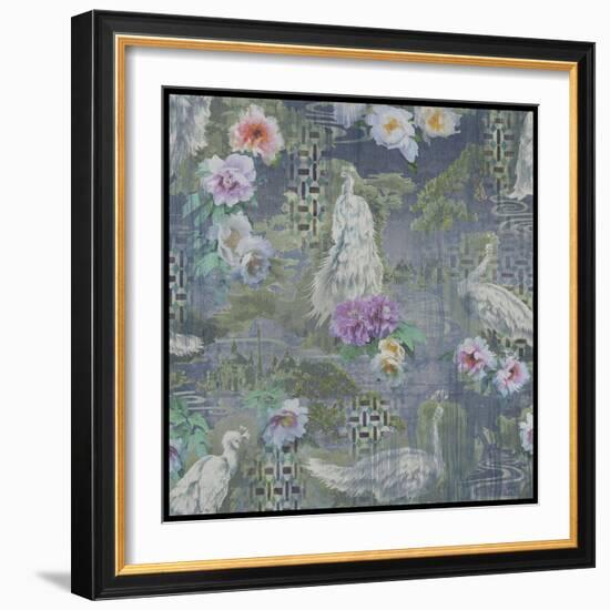 Peacock Dreams-Bill Jackson-Framed Giclee Print