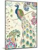 Peacock Fantasy III-Daphne Brissonnet-Mounted Art Print