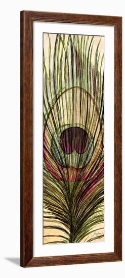 Peacock Feather I-Josefina-Framed Art Print