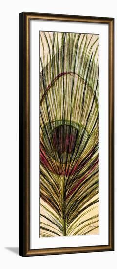 Peacock Feather II-Josefina-Framed Art Print