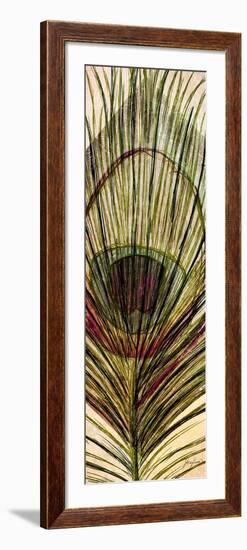 Peacock Feather II-Josefina-Framed Art Print