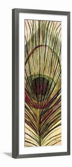 Peacock Feather II-Josefina-Framed Art Print