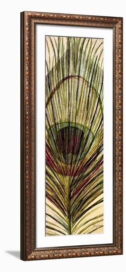 Peacock Feather II-Josefina-Framed Art Print