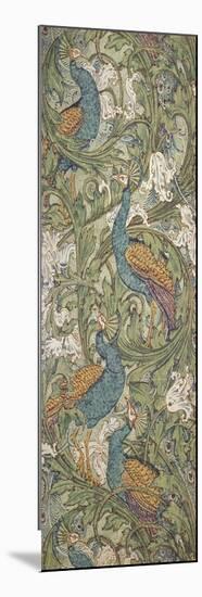 Peacock Garden Wallpaper, 1889-Walter Crane-Mounted Giclee Print