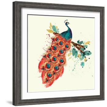 Peacock I-Sara Berrenson-Framed Art Print