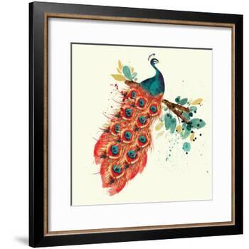 Peacock I-Sara Berrenson-Framed Art Print