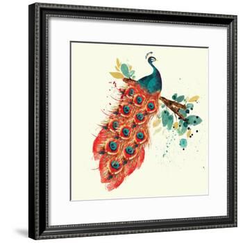 Peacock I-Sara Berrenson-Framed Art Print