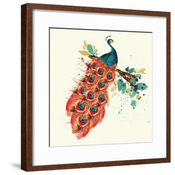Peacock I-Sara Berrenson-Framed Art Print