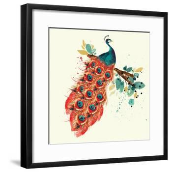 Peacock I-Sara Berrenson-Framed Art Print