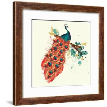 Peacock I-Sara Berrenson-Framed Art Print