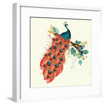 Peacock I-Sara Berrenson-Framed Art Print