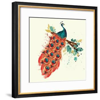 Peacock I-Sara Berrenson-Framed Art Print