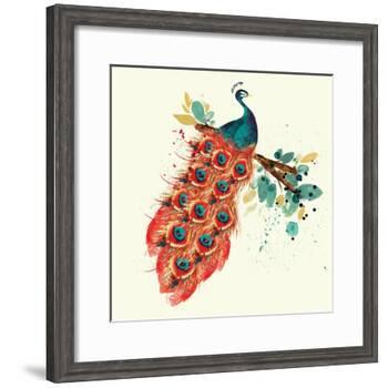 Peacock I-Sara Berrenson-Framed Art Print