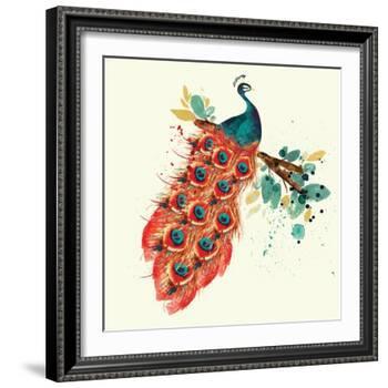 Peacock I-Sara Berrenson-Framed Art Print