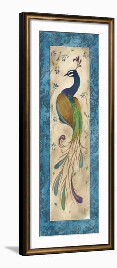 Peacock IV-Steve Leal-Framed Art Print