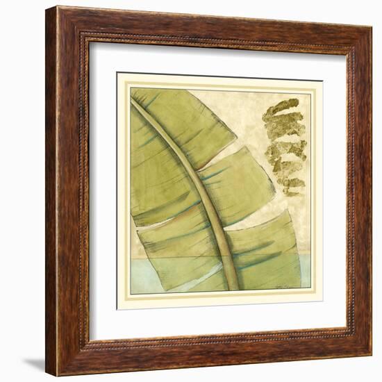 Peacock Palm III-Jennifer Goldberger-Framed Art Print