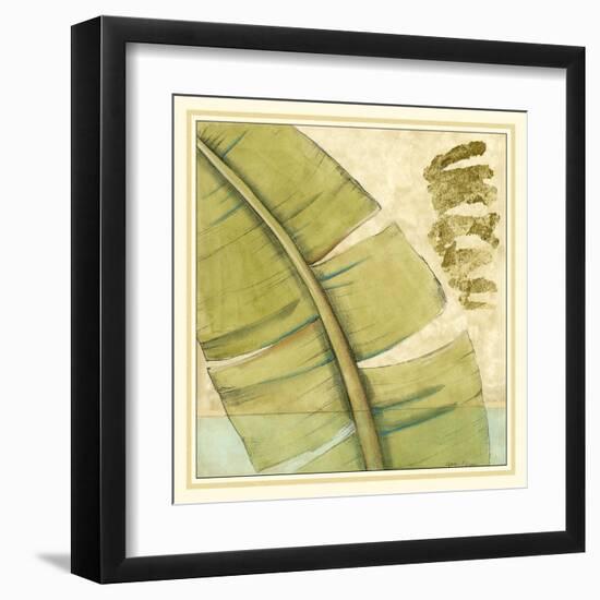 Peacock Palm III-Jennifer Goldberger-Framed Art Print