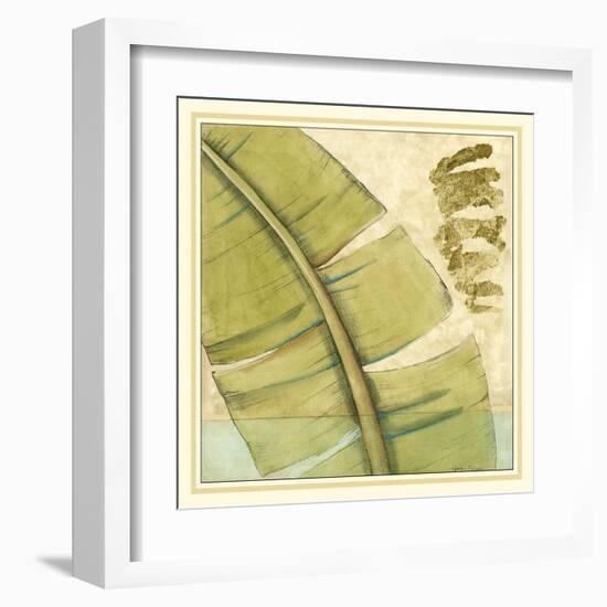 Peacock Palm III-Jennifer Goldberger-Framed Art Print