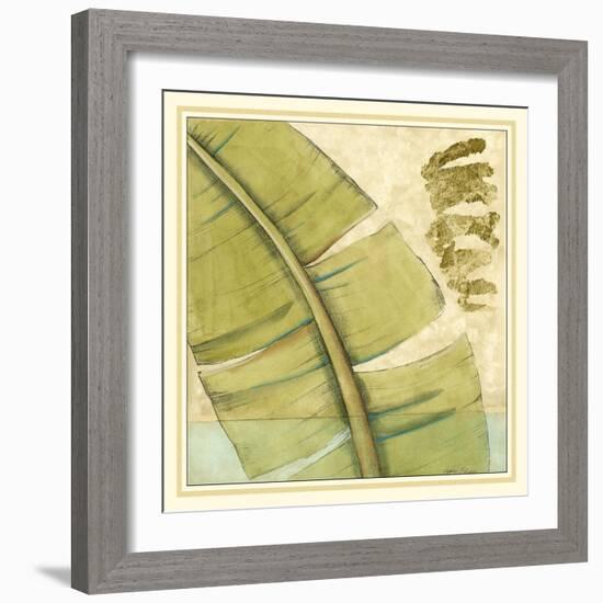 Peacock Palm III-Jennifer Goldberger-Framed Art Print