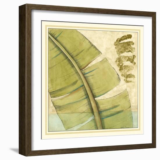 Peacock Palm III-Jennifer Goldberger-Framed Art Print