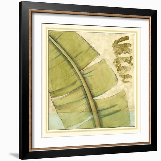 Peacock Palm III-Jennifer Goldberger-Framed Art Print