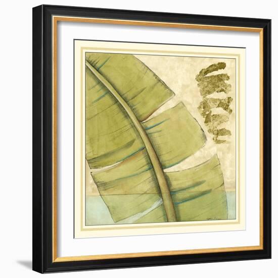 Peacock Palm III-Jennifer Goldberger-Framed Art Print