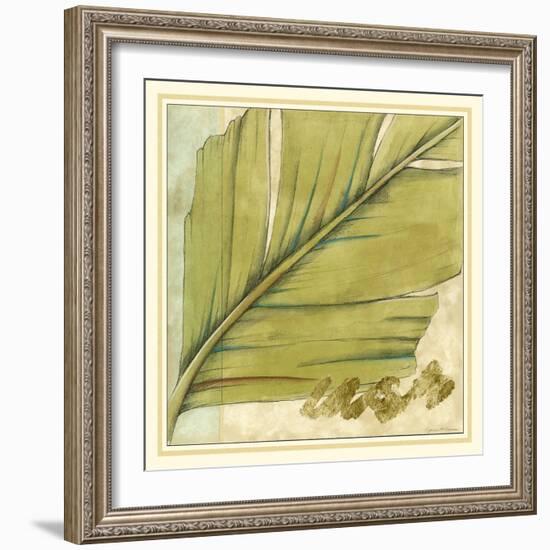 Peacock Palm IV-Jennifer Goldberger-Framed Art Print