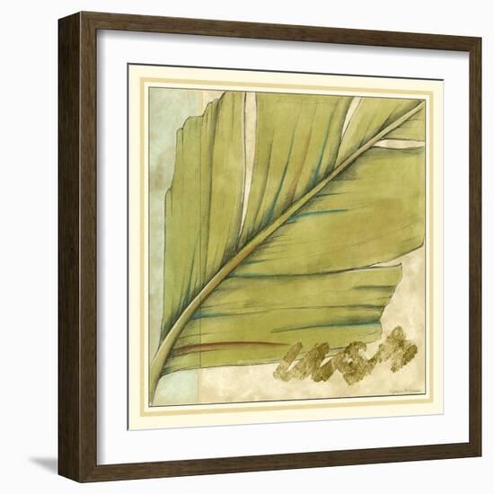 Peacock Palm IV-Jennifer Goldberger-Framed Art Print