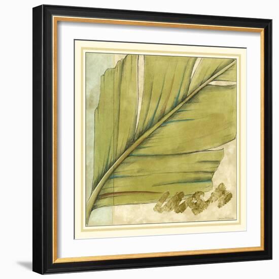 Peacock Palm IV-Jennifer Goldberger-Framed Art Print