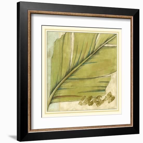 Peacock Palm IV-Jennifer Goldberger-Framed Art Print