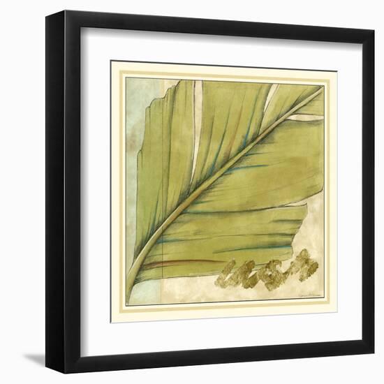 Peacock Palm IV-Jennifer Goldberger-Framed Art Print